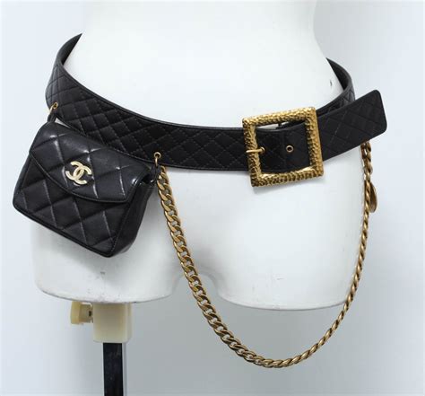 quilted chanel belt|chanel chain belt vintage.